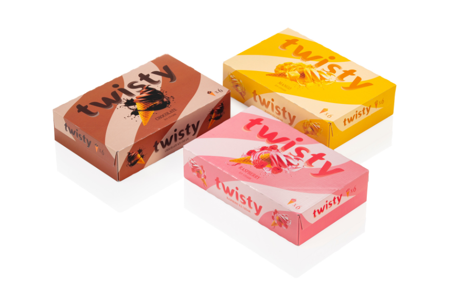 Twisty Ice Cream Cone Packaging